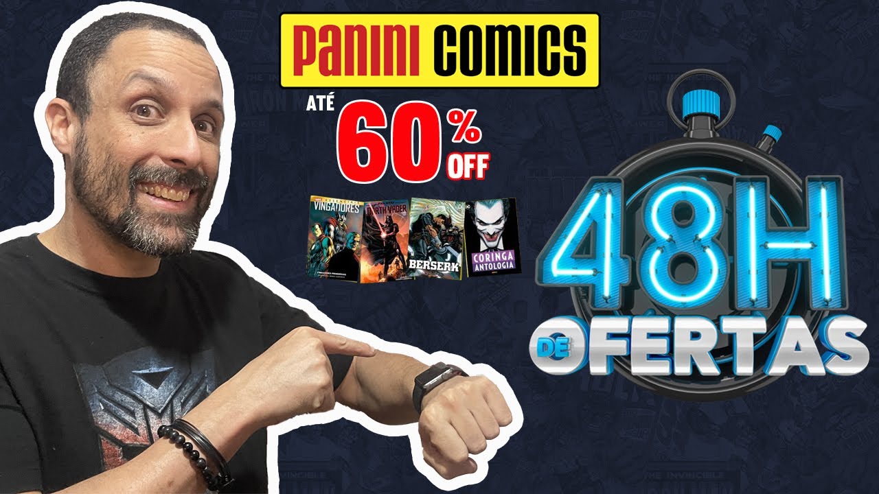 PANINI DAY 2023 - Partiu comprar quadrinhos com desconto! 48hrs de ofertas imperd&iacute;veis!