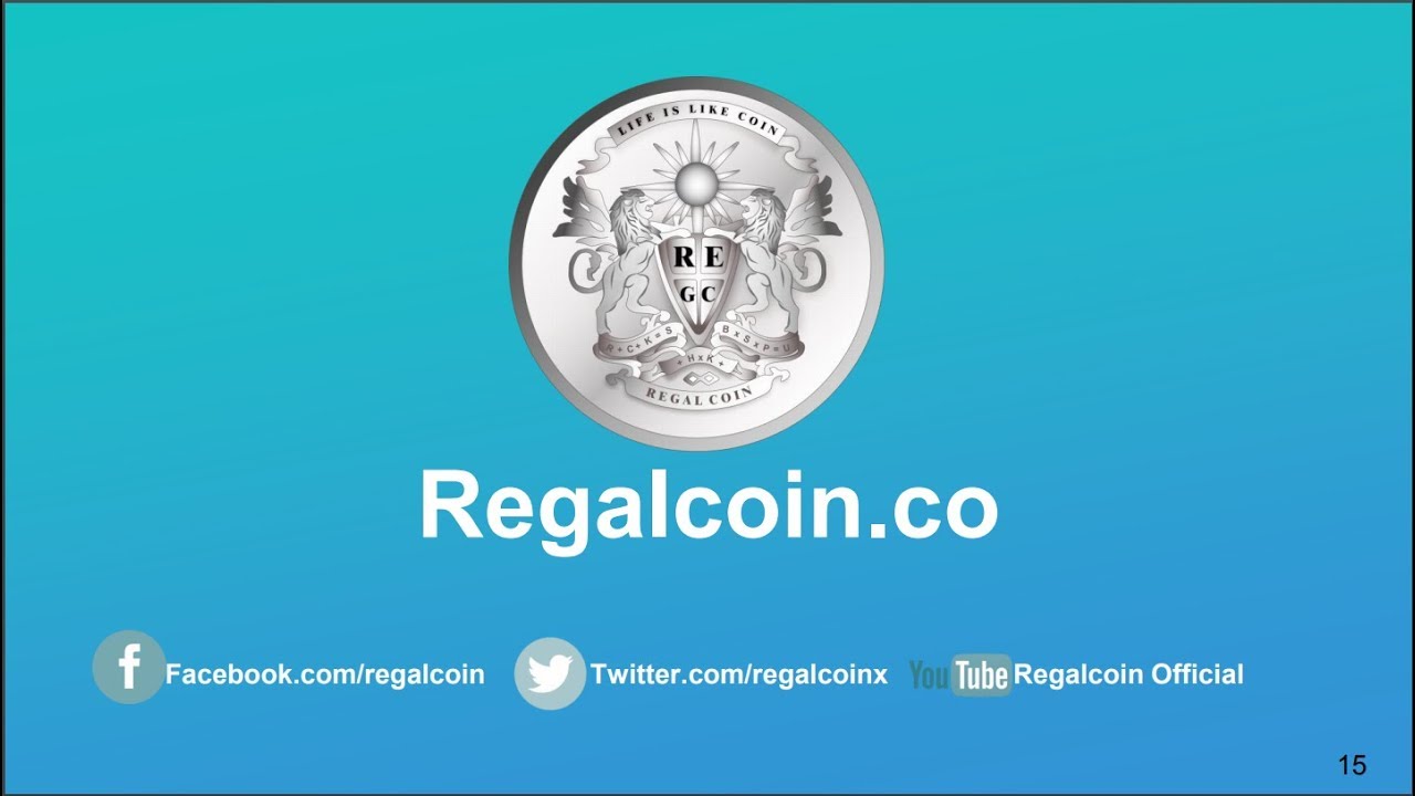 REGALCOIN!!! НЕ УПУСТИТЕ ВОЗМОЖНОСТЬ, КАК С БИТКОИНОМ В 2009 ГОДУ!!!