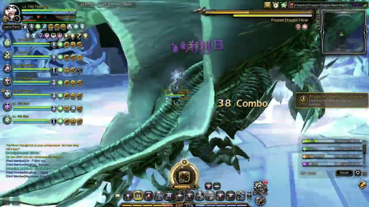 God Game Dragon Nest- Gladiator x2 AOE - FRDN HC