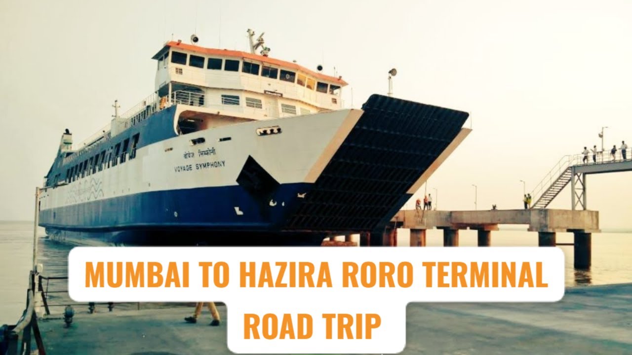 Gujarat Tourism Day 1: Mumbai to Surat Road Trip & Hazira RORO Terminal 🚗🛣️⛴️✨