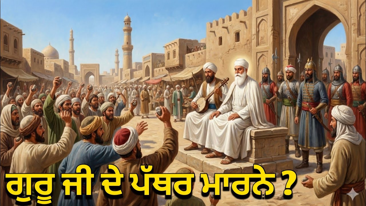 ਗੁਰੂ ਨਾਨਕ ਦੇਵ ਜੀ ਉੱਤੇ ਲੋਕਾਂ ਨੇ ਪੱਥਰ ਕਿਉਂ ਮਾਰੇ? | ਇਹ ਕਥਾ ਸੁਣ ਕੇ ਅੱਖਾਂ ਭਿੱਜ ਜਾਣਗੀਆਂ