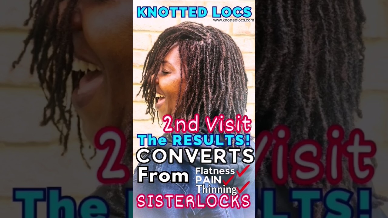 Why Sisterlocks UK Clients Are Converting To Knotted Locs?