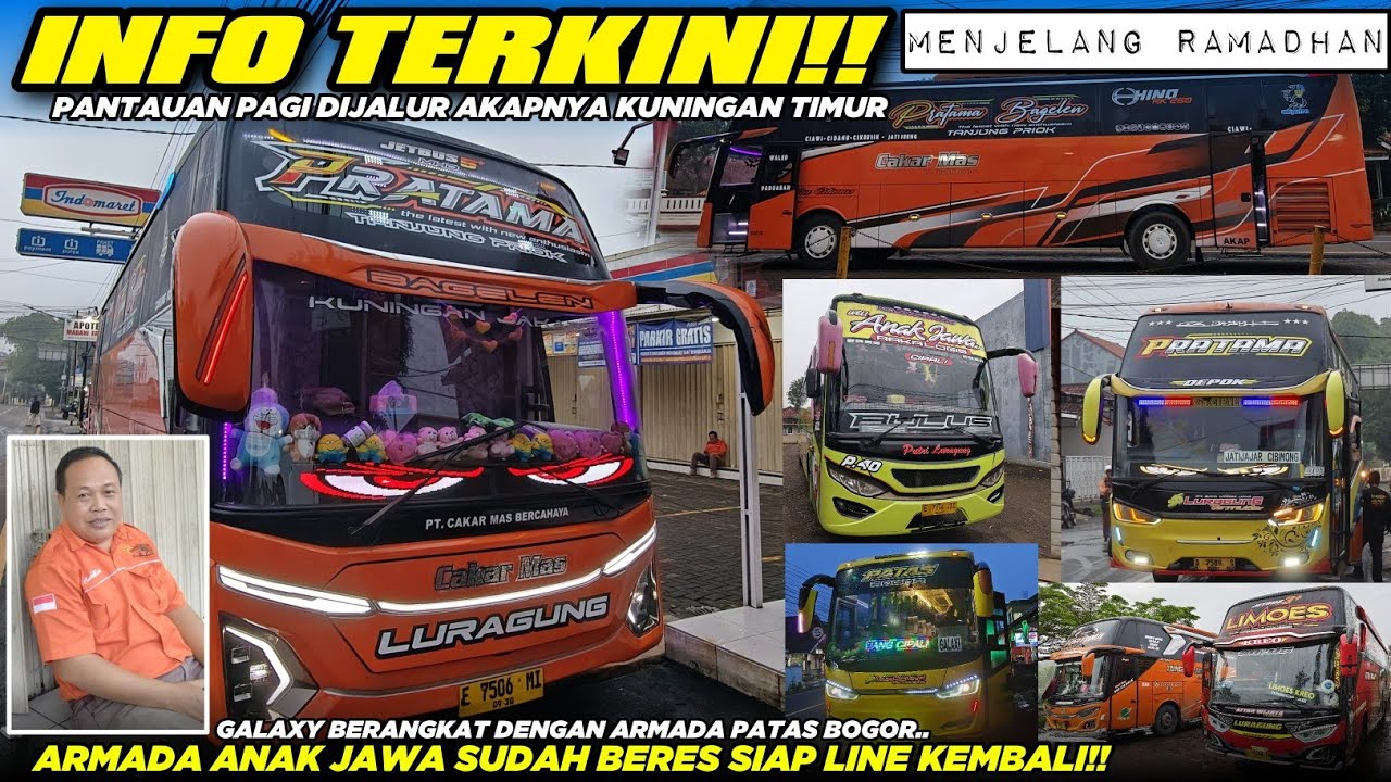 KABAR GEMBIRA!! KINI ARMADA P.O CAKAR MAS PRATAMA BAGELEN TERNYATA STAR AWALNYA DARI CIREBON TIMUR