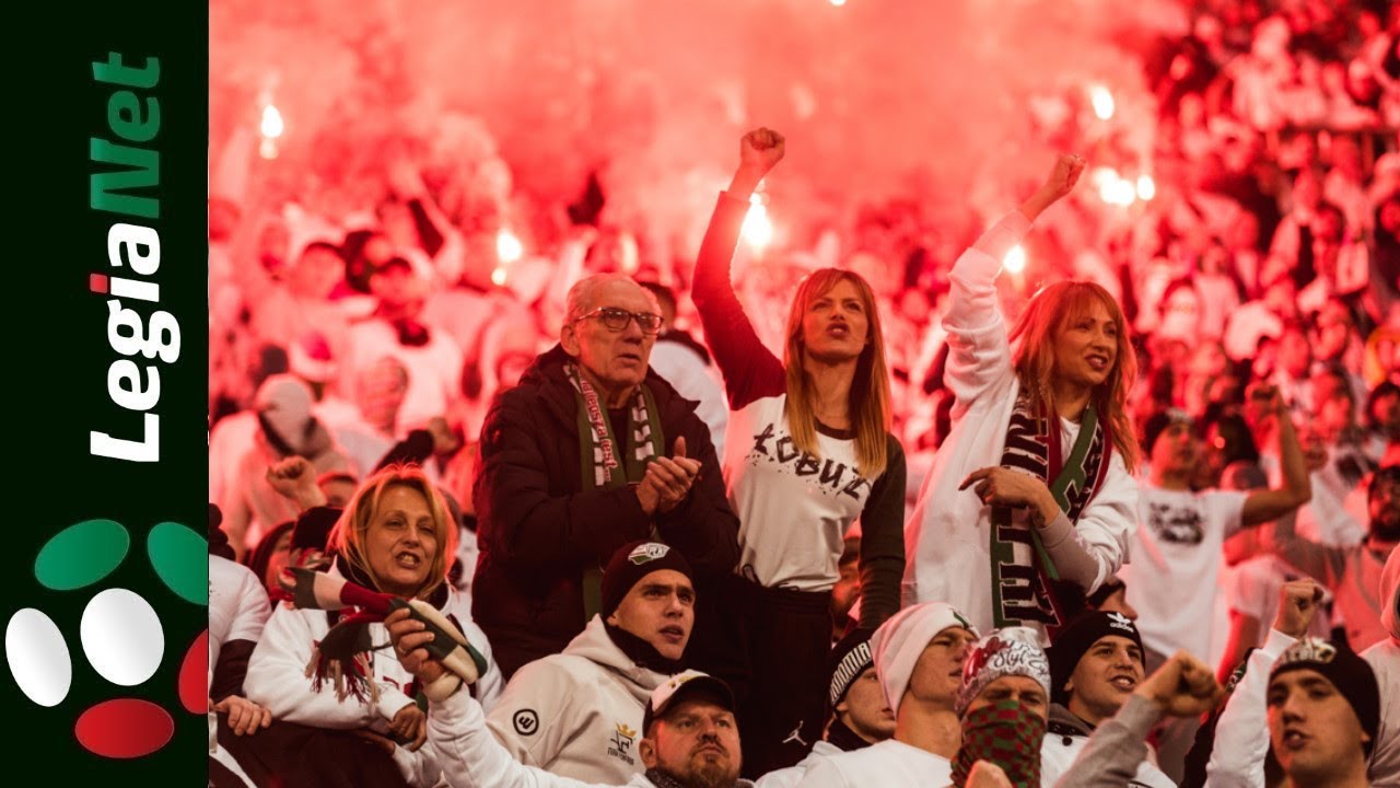 Doping kibiców Legii we Wrocławiu. Śląsk - Legia (0:3), sezon 2019/2020
