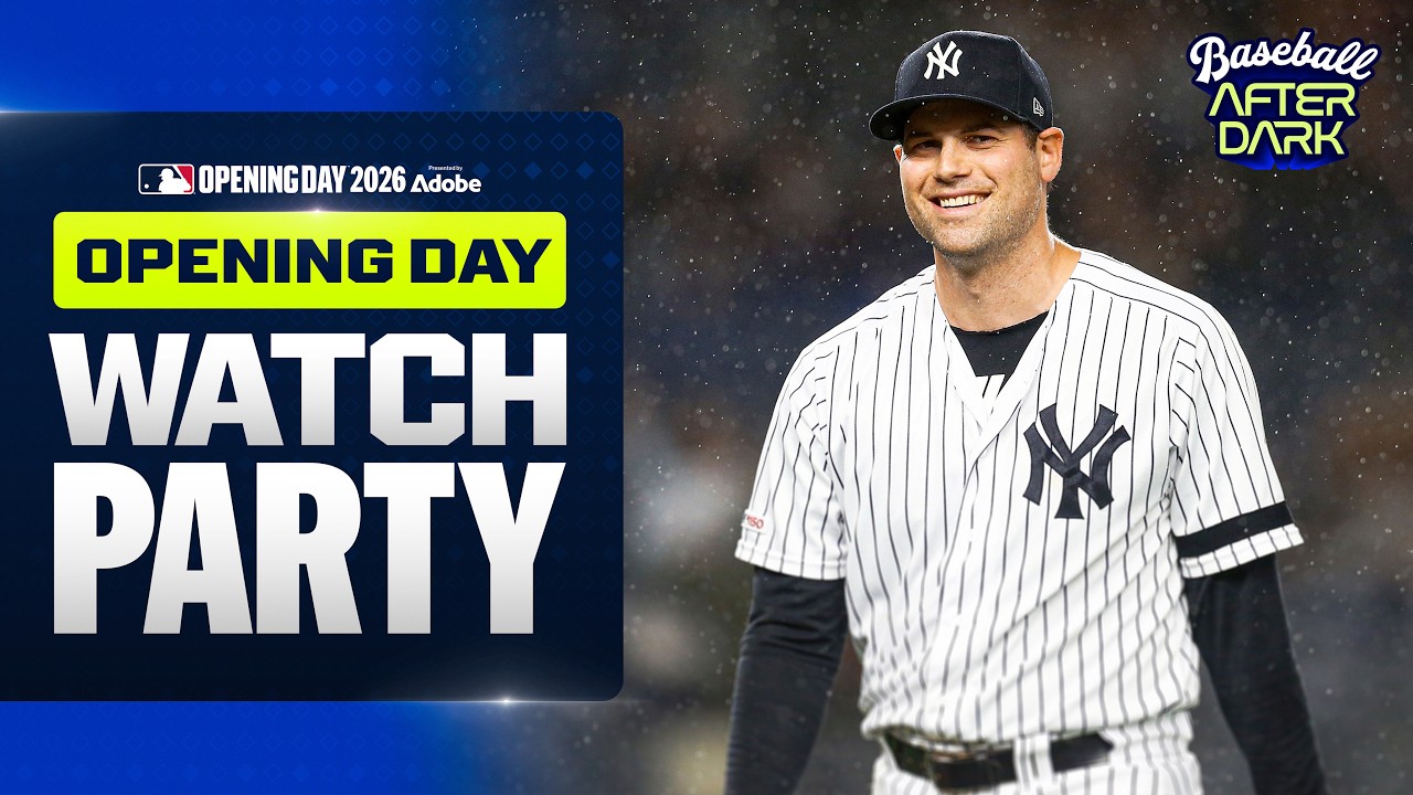 Opening Day Livestream with Adam Ottavino!! Watching the night games with Otto (Baseball After Dark)