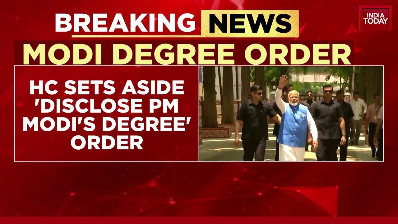 PM Modi's Degree Row: Delhi High Court Sets Aside CIC Order For Disclosure