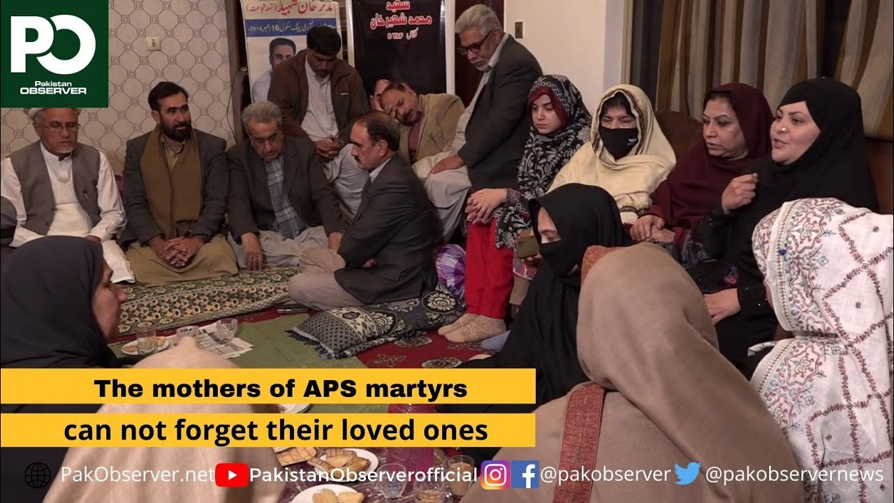 Матери погибших в APS не могут забыть своих близких | Pakistan Observer