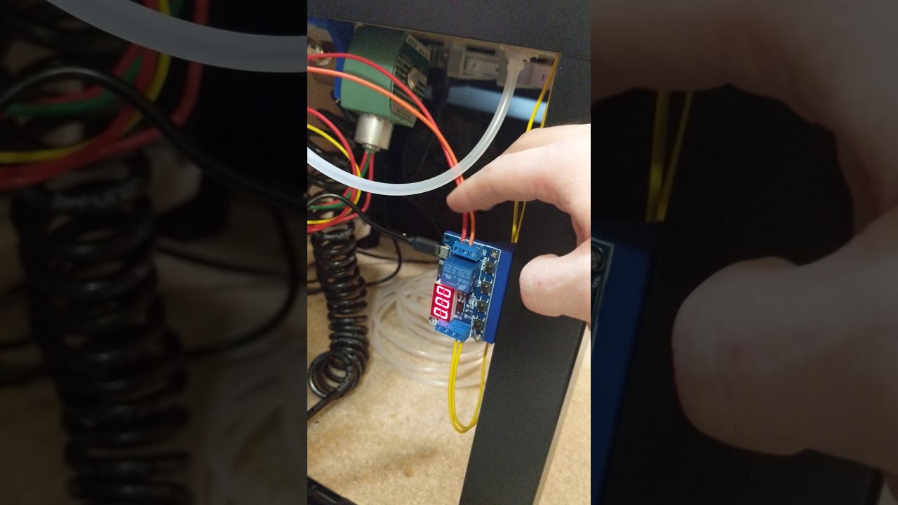 Automated fire extinguisher for my 3d Printer enclosure.
