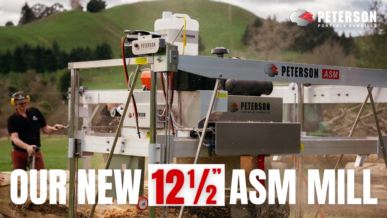 Peterson ASM 12½” Sawmill Launch – Maximum Cut, Power & Safety Features