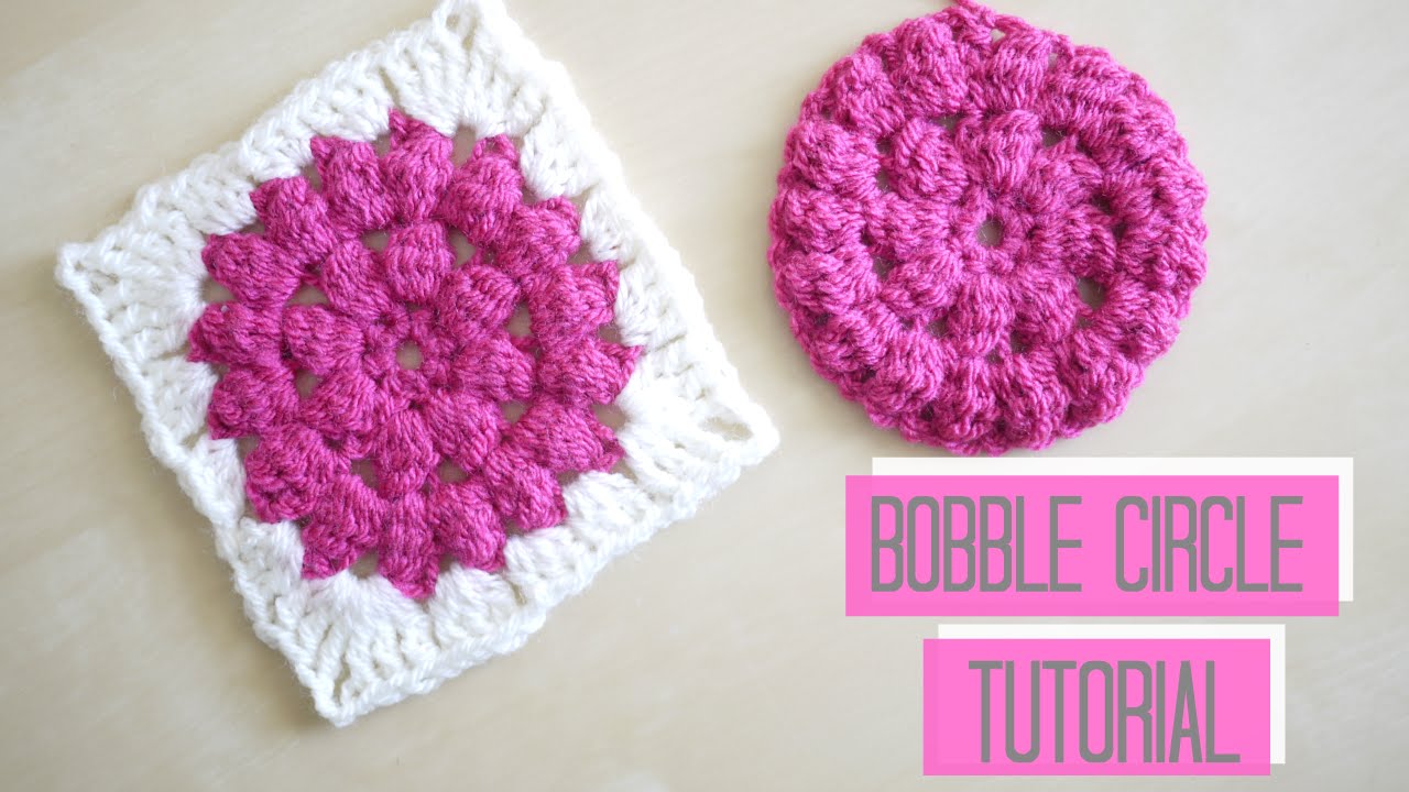CROCHET: Bobble circle tutorial | Bella Coco