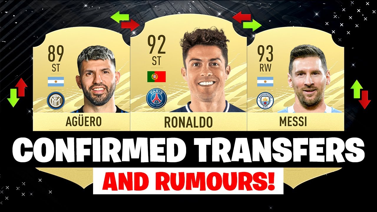 FIFA 21 | NEW CONFIRMED TRANSFERS & RUMOURS! | FT. AGUERO, RONALDO, MESSI... etc