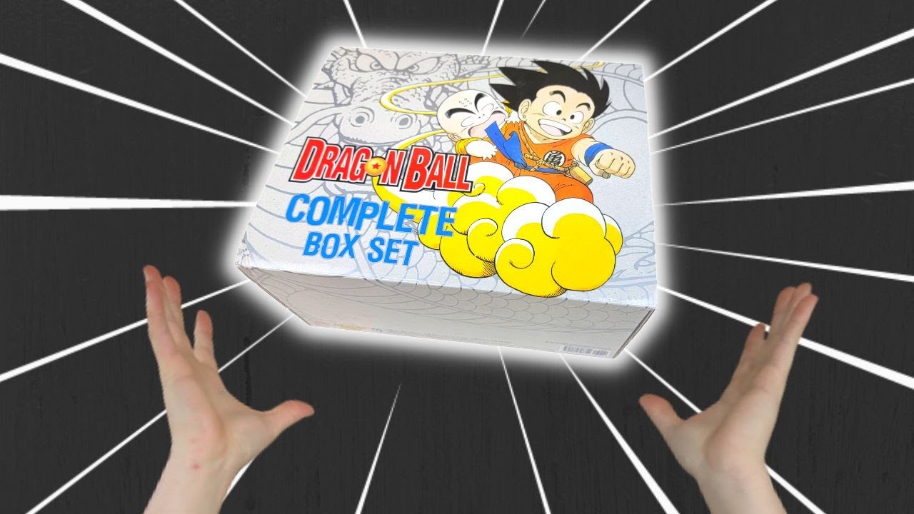 Dragon Ball Manga Box Set Unboxing