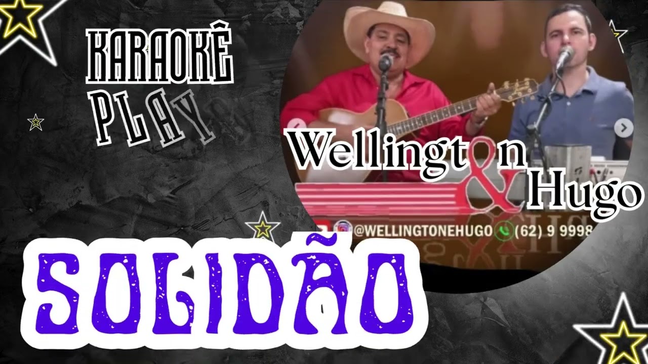 KARAOKE solidão PLAYBACK