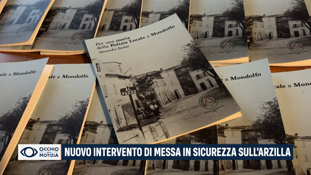 Per una storia della polizia locale a Mondolfo, il libro di Berluti
