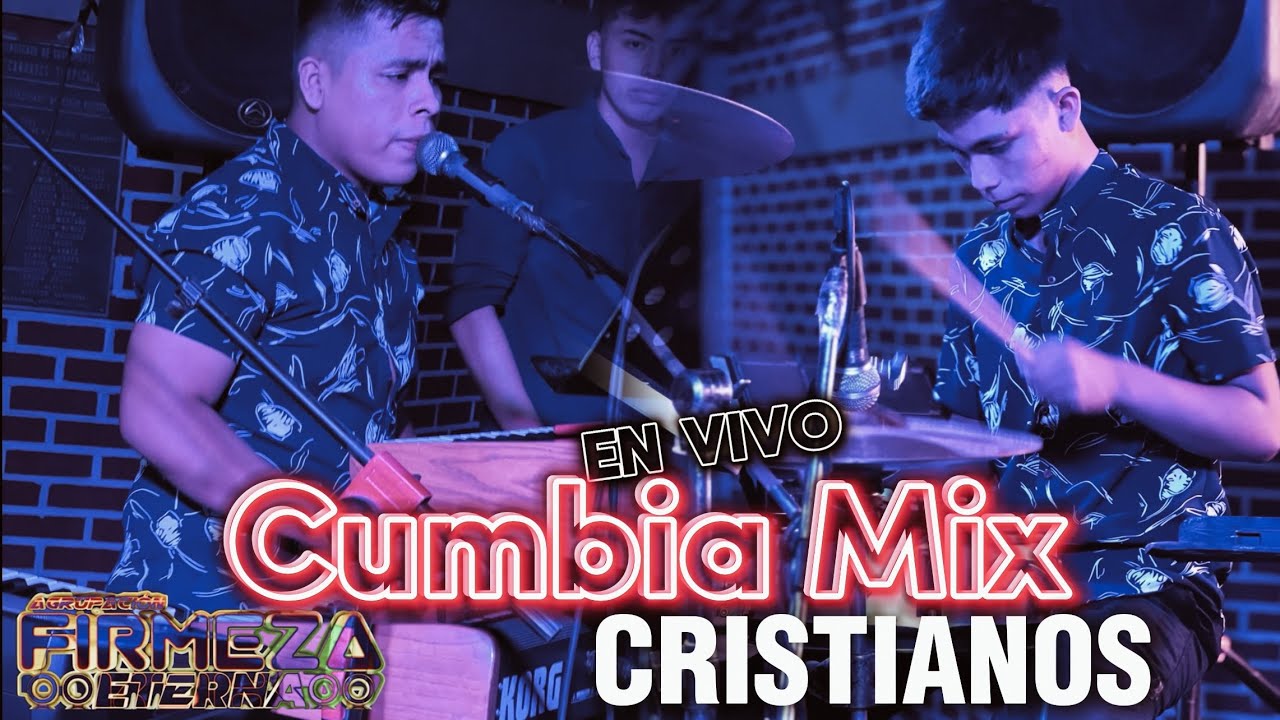 MIX CUMBIAS CRISTIANAS ™ (2025) - FIRMEZA ETERNA en vivo | (Video Oficial)