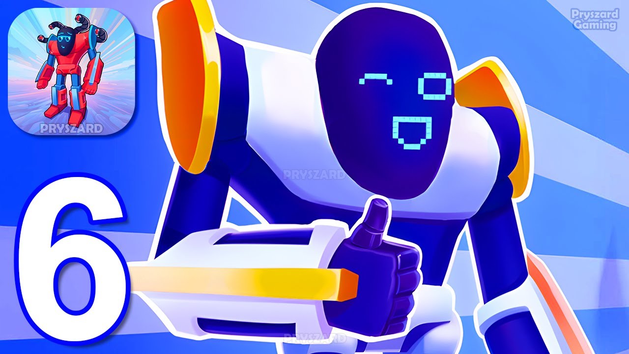 Mechangelion Robot Fighting - Gameplay Walkthrough Part 6 New Update, New Levels (iOS, Android)