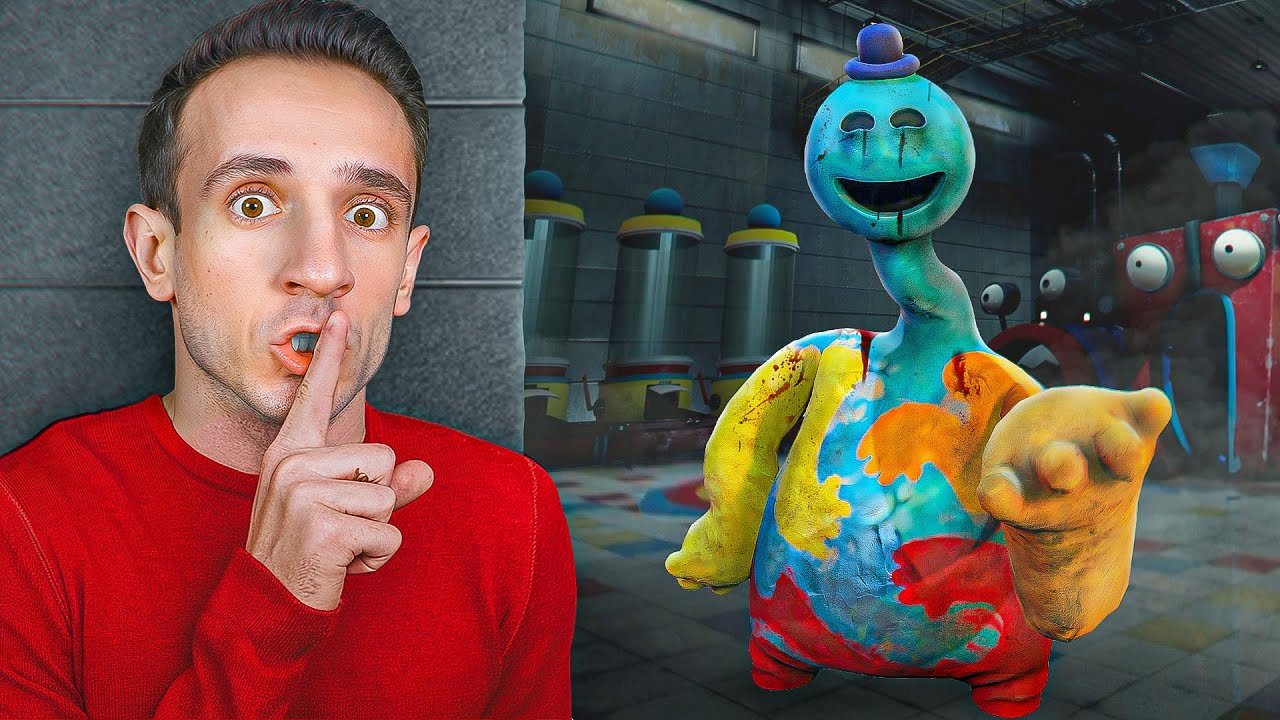 Poppy Playtime «Доуи — человечек из теста» В РЕАЛЬНОЙ ЖИЗНИ!