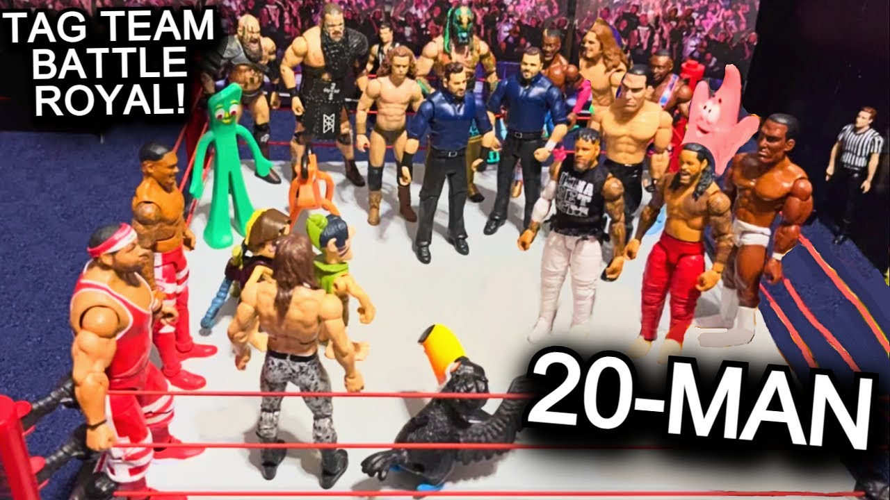 20-MAN TAG TEAM BATTLE ROYAL!