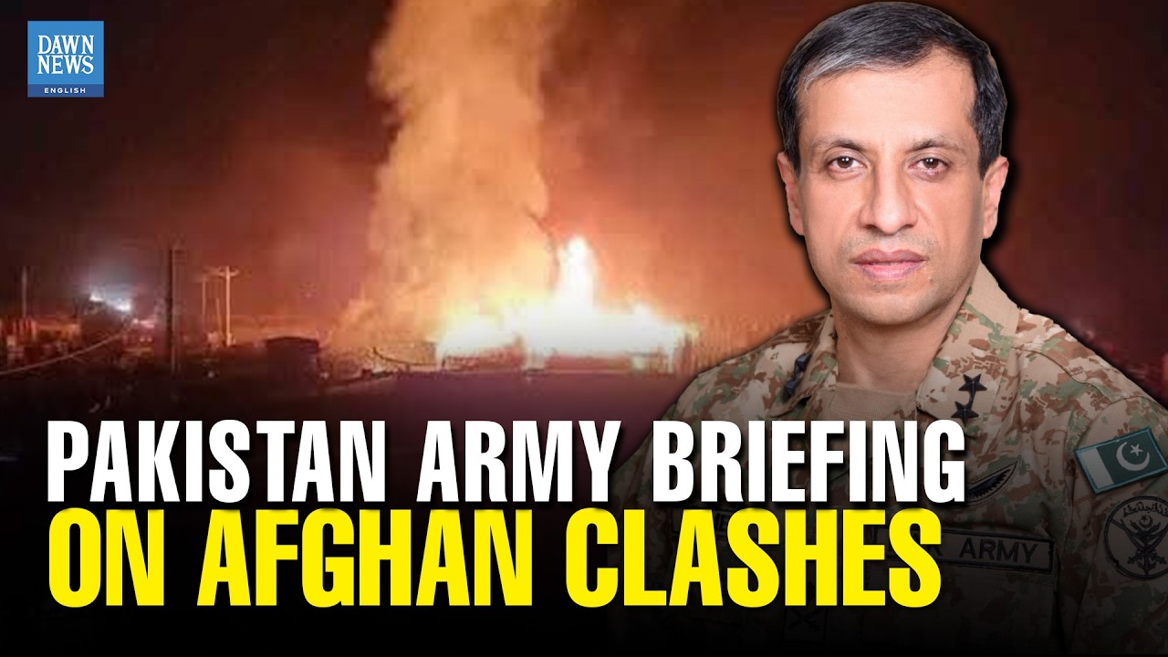 Full Press Briefing: Pakistan Army On Afghan Situation | DG ISPR