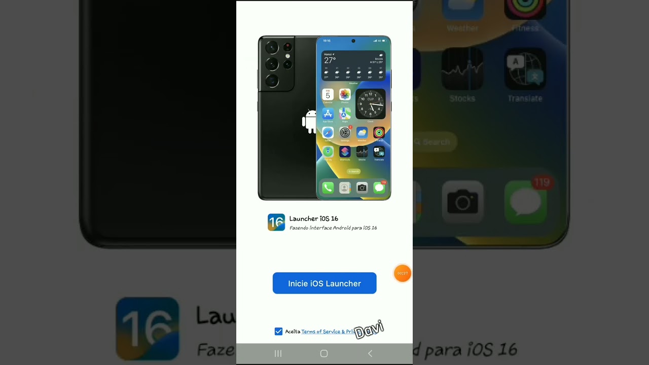 como deixar o seu android igual iPhone
