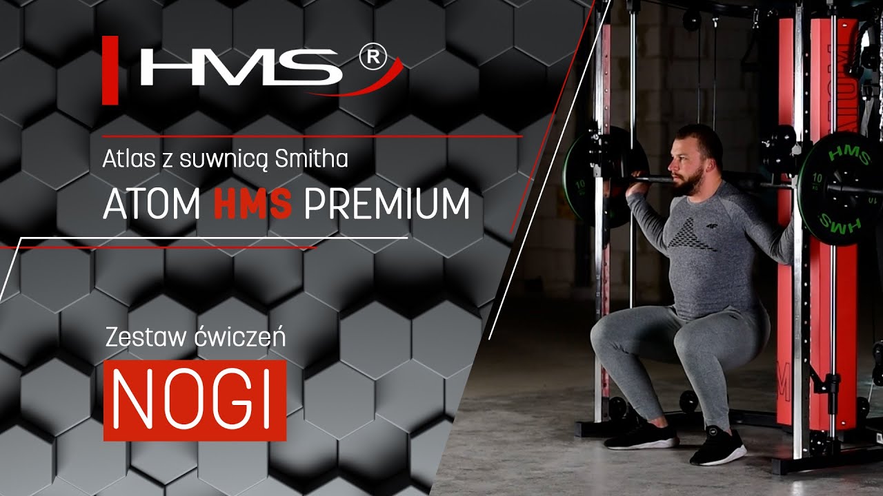 Trenuj na suwnicy Smith'a z atlasem || Trening nóg || ATOM HMS