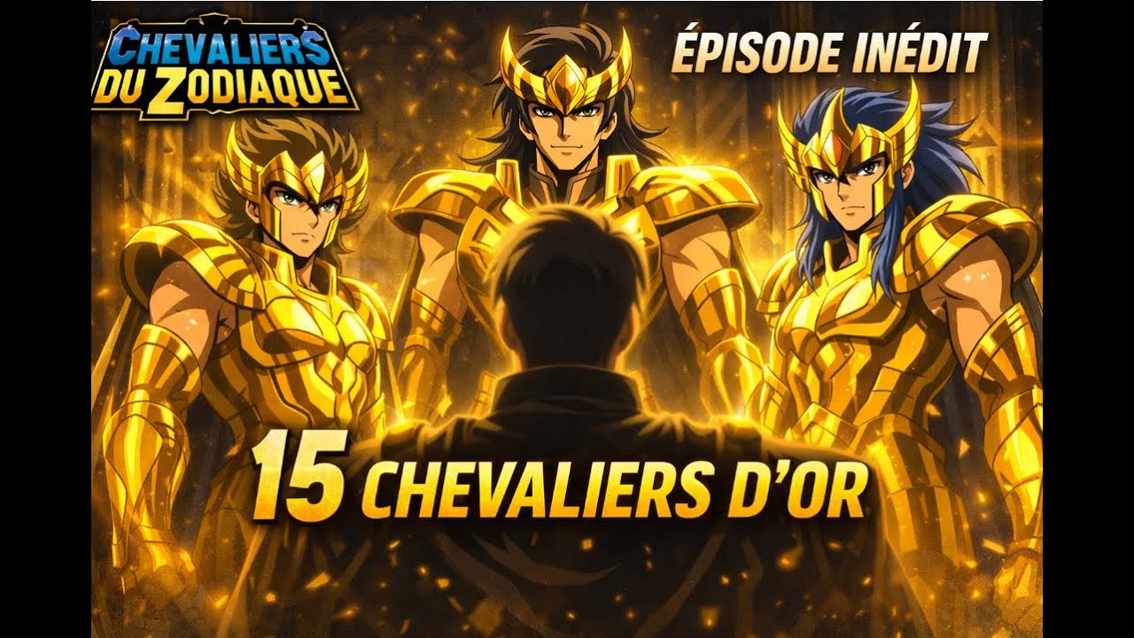 Chevaliers du Zodiaque – Épisode inédit IA | Le Jugement des Chevaliers d’Or | Animation 2D