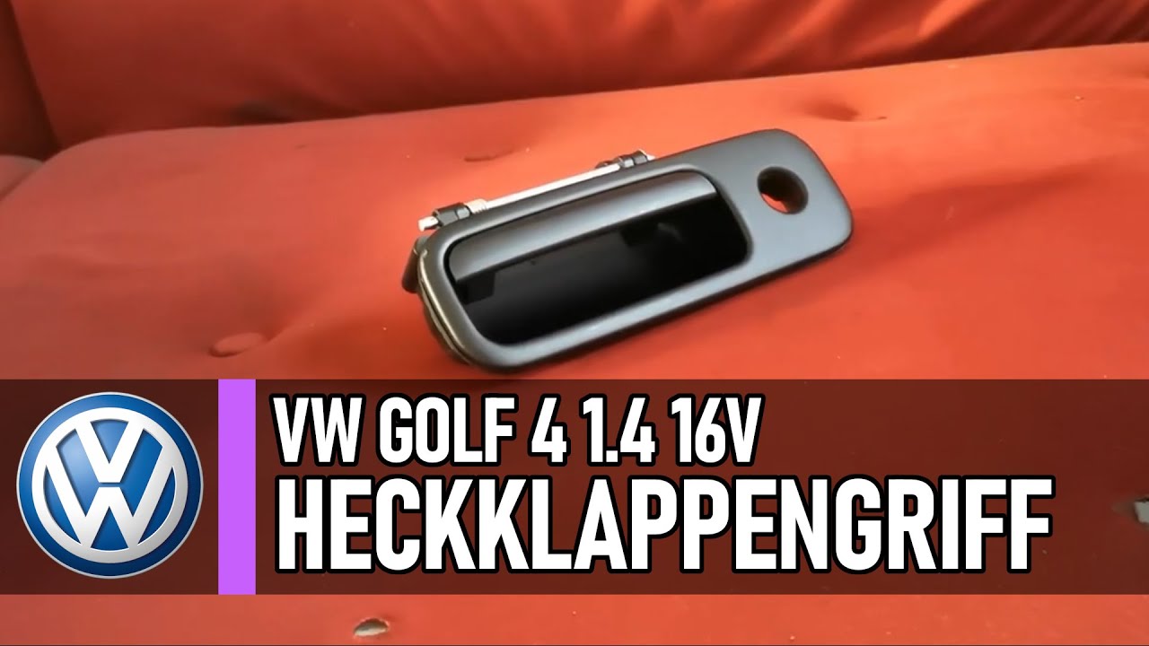 VW Golf 4 | Einen neuen Heckklappengriff selbst reparieren! #diy #tutorial #cars