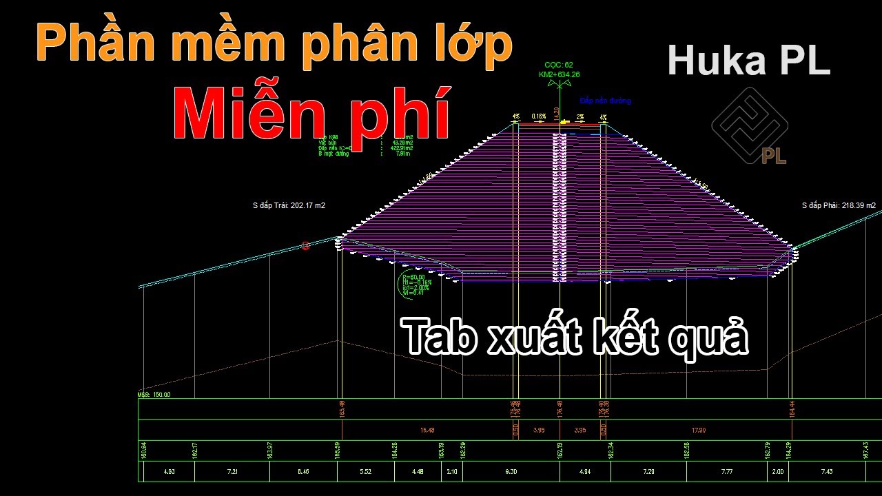 Tab xuất kết quả - Hướng dẫn sử dụng Phần mềm phân lớp đắp - Huka PL