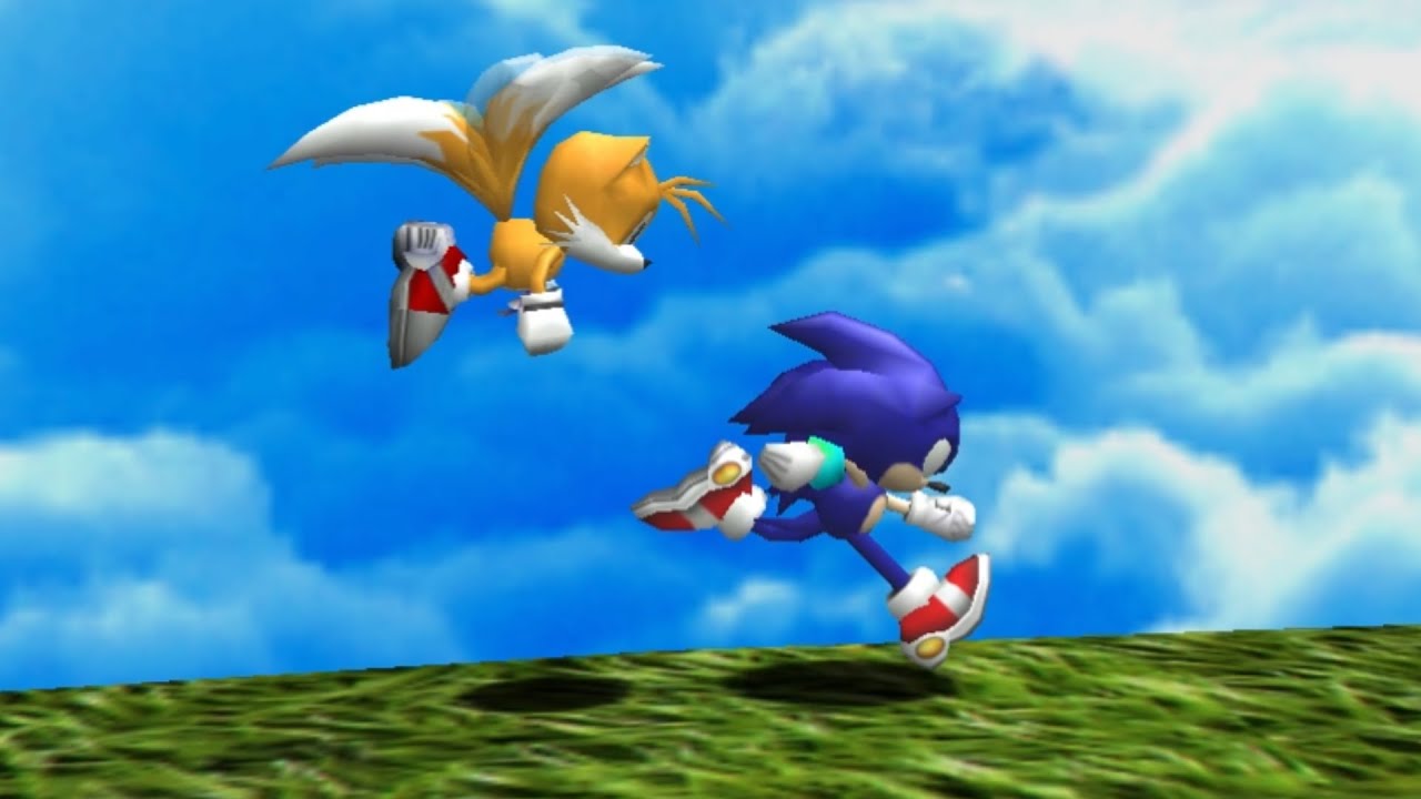 obligue a mi amigo jugar SONIC ADVENTURE 1 por primera vez