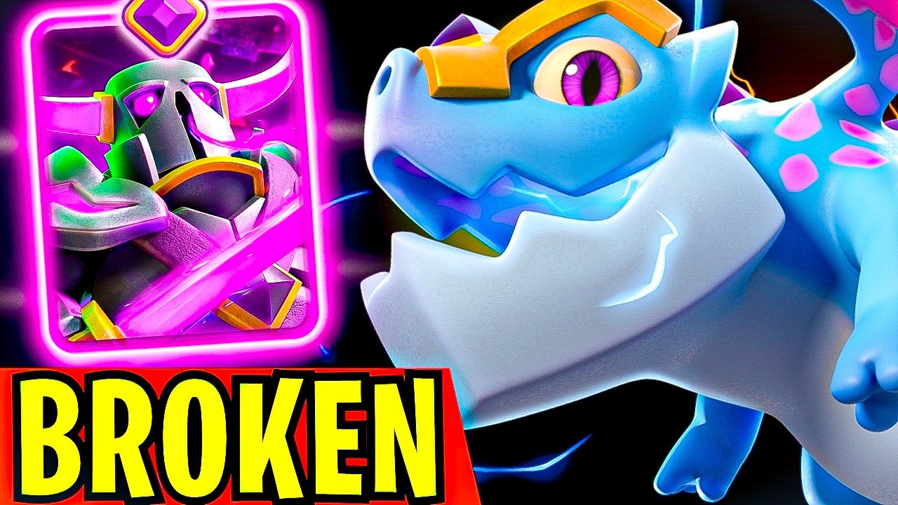 Electro Dragon Made this PEKKA DECK INSANE 😱
