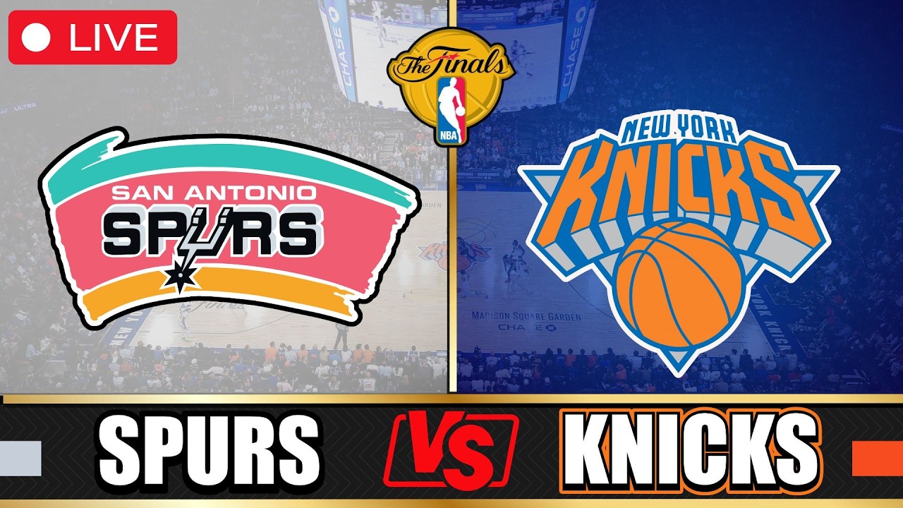 San Antonio Spurs vs New York Knicks Live Streaming Watch Party | NBA FINALS 2026 GAME 4