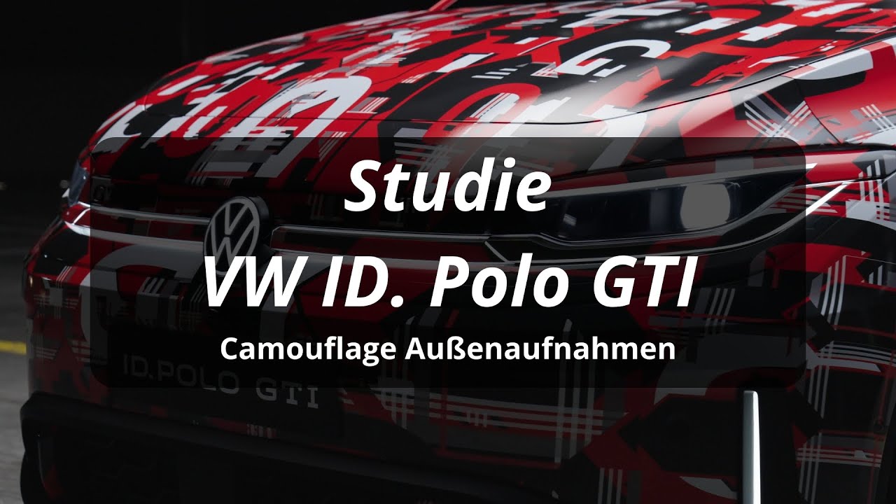 VW ID. Polo GTI (2026) camouflaged