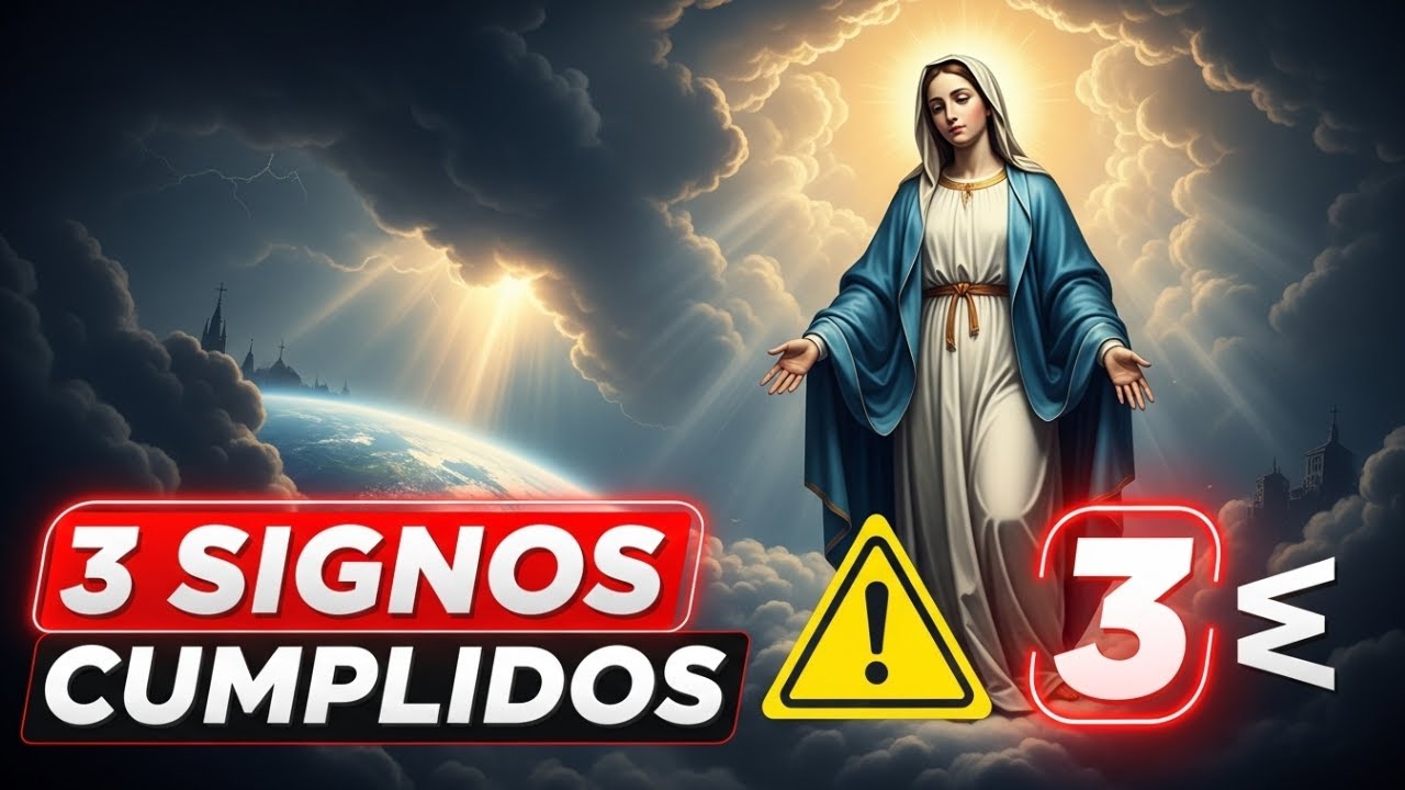 ⚠️ VIRGEN MARÍA REVELA: Los 3 SIGNOS que CONFIRMAN que el TIEMPO se ACABÓ | ÚLTIMO AVISO 2026