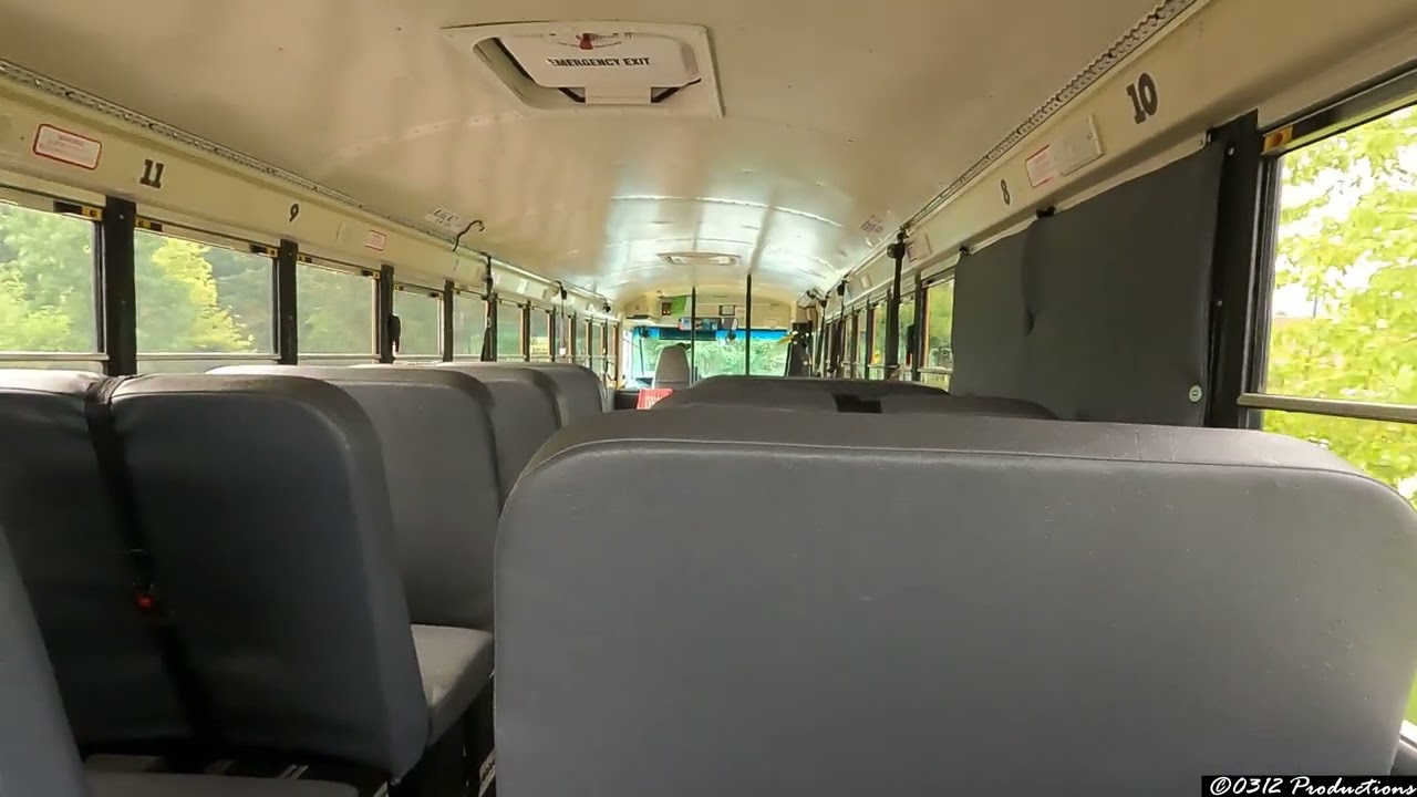 Back Seat Ride in A 2018 IC CE Handy School Bus W/ Cummins B6.7