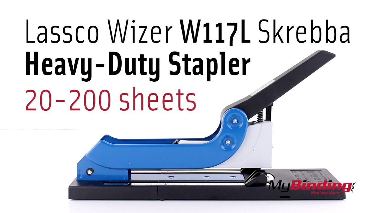 Lassco Wizer W117L Skrebba Heavy-Duty Stapler