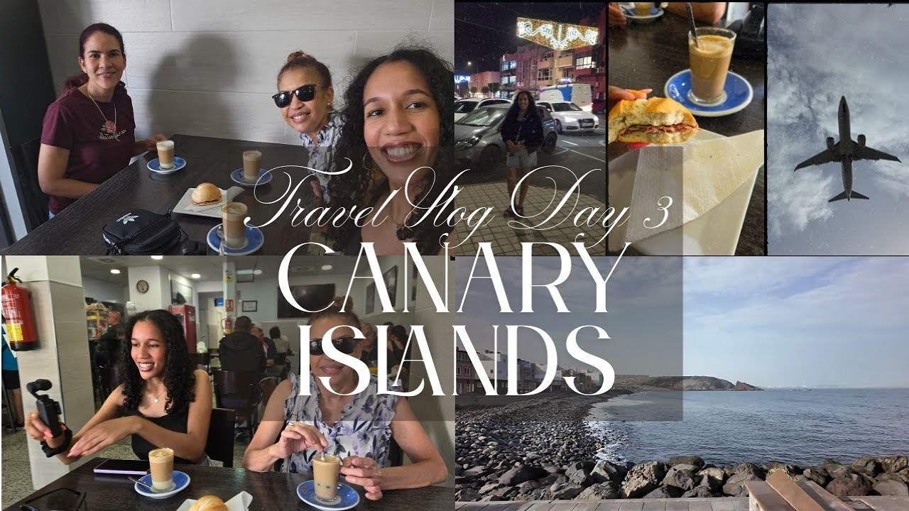 Camine más de una milla a la playa | Gran Canaria Travel Vlog Day 3