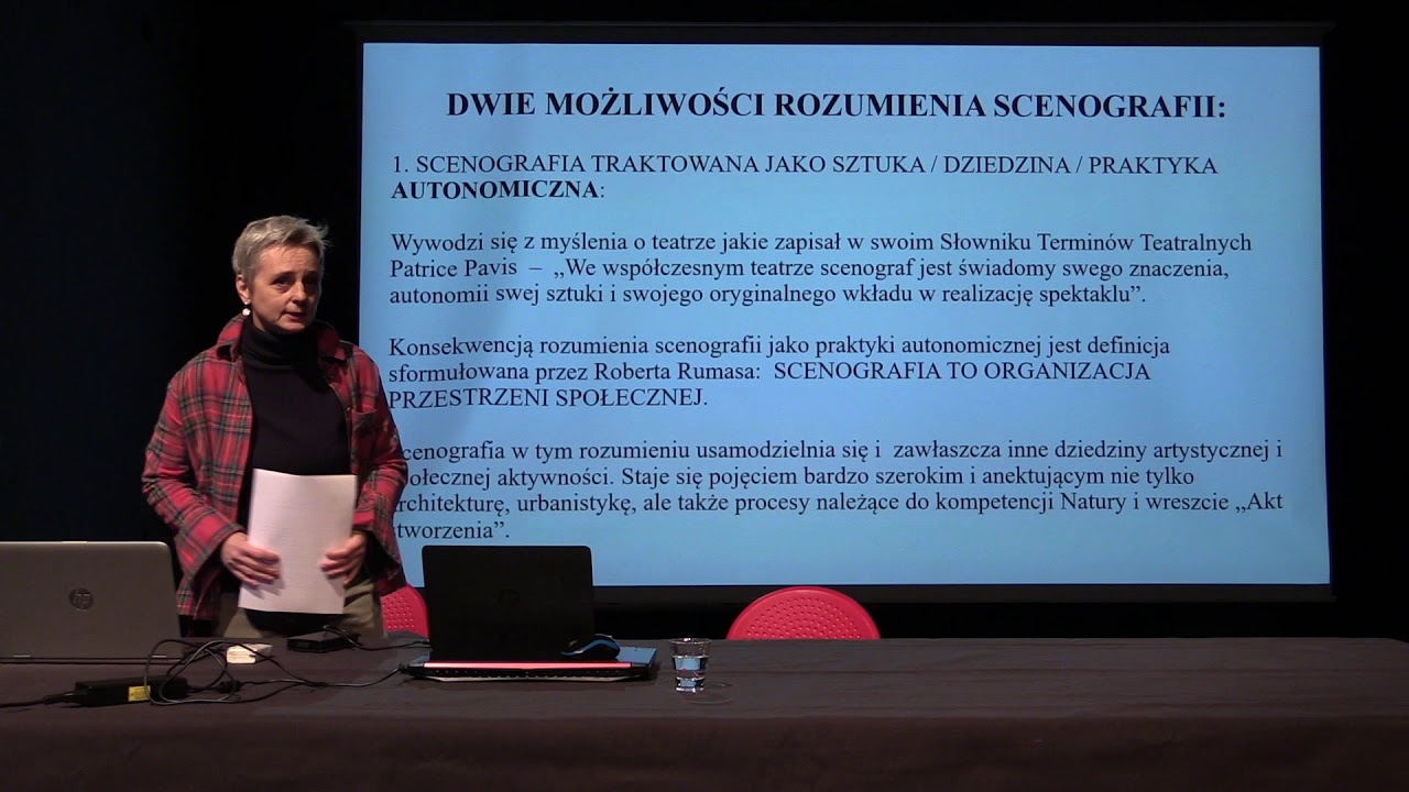 Scenografia - prezentacja dr hab. Ewy Dąbek-Derdy