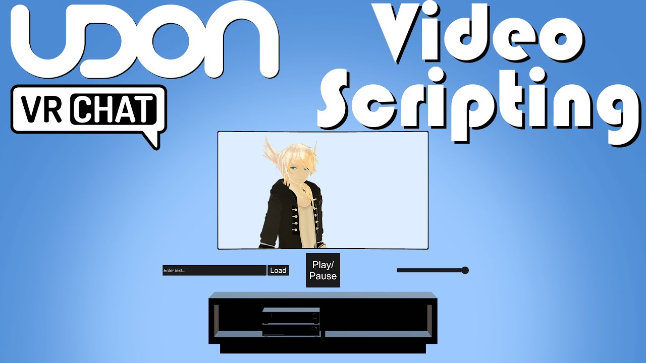 Скрипты для видеоплееров | Учебное пособие по VRChat Udon