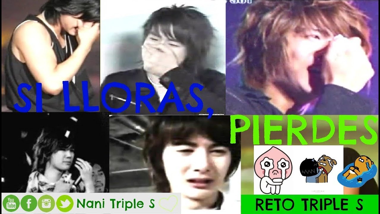 [RETO TRIPLE S] SS501 | SI LLORAS, PIERDES | Nani Triple S