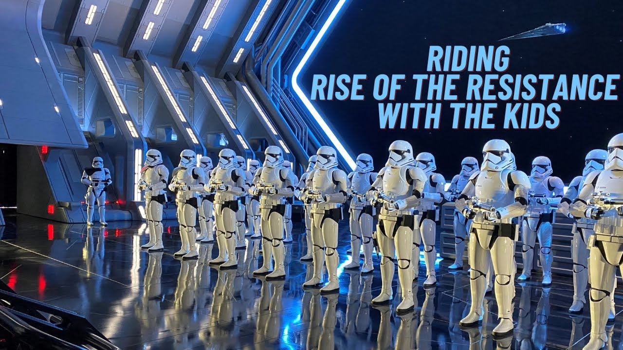 Rise of the Resistance With the Family | Disney World