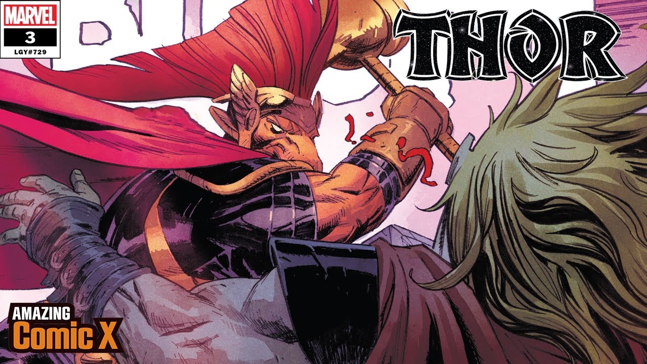THOR vs Beta Ray Bill - El Heraldo del Trueno - THOR #3 2020