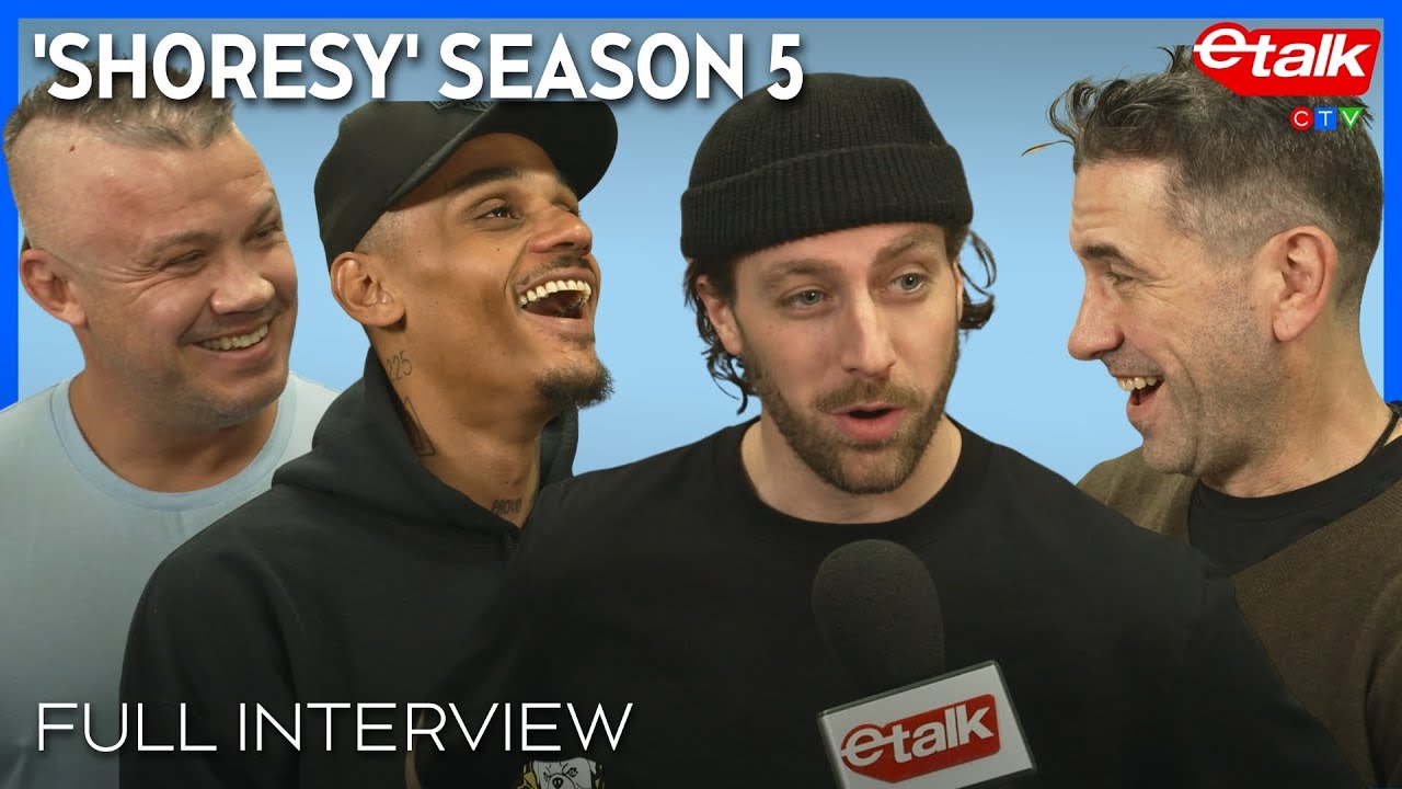 'Shoresy' cast on Toronto Maple Leafs icons, Sudbury, season 5 & 