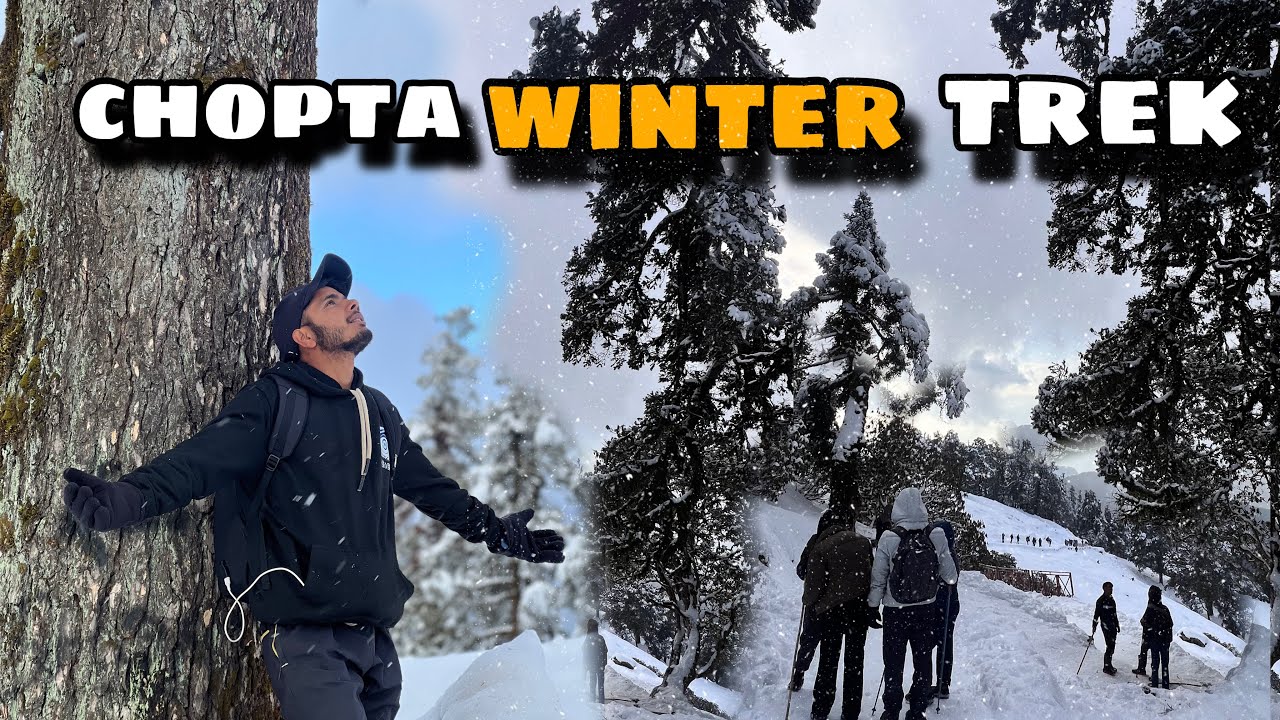 WINTER Chopta Trek Adventure॥Tungnath chopta chandrshila trek