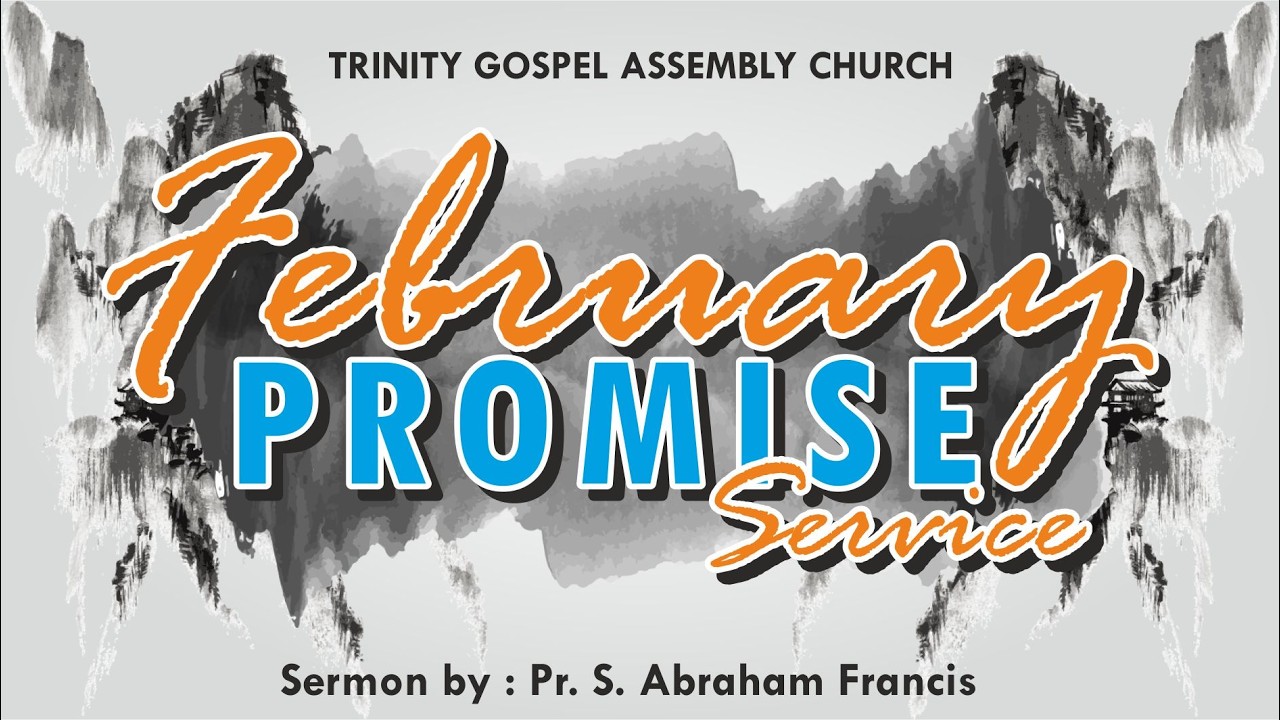 Sunday Communion Service Message | 01 Feb26 | Pr. S.Abraham Francis @TGAchurch Tiruppur