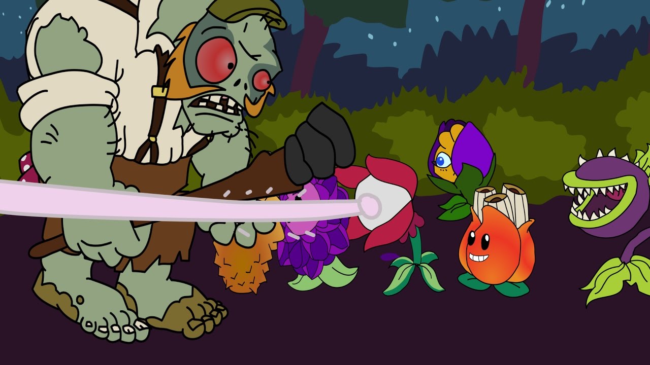 Plants vs zombies ANIMATION Lost City Part 3 (Parodia)