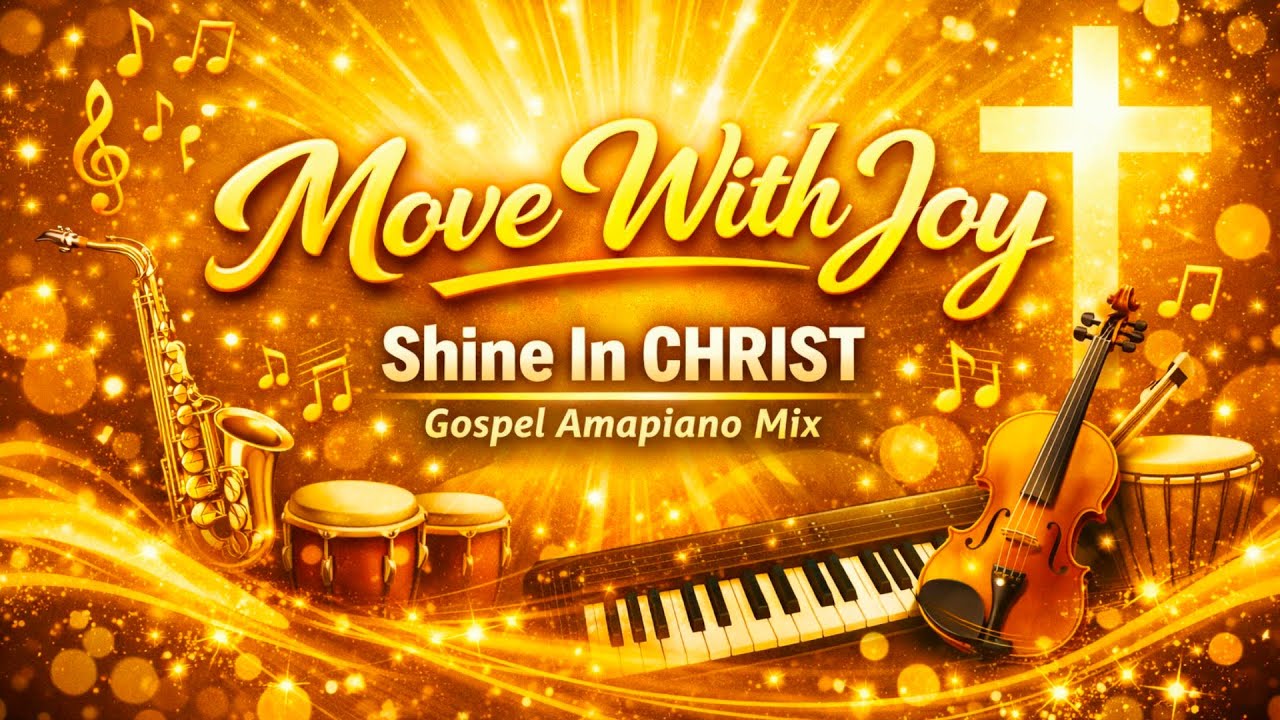 Move With Joy | Shine In CHRIST | Gospel Amapiano Mix