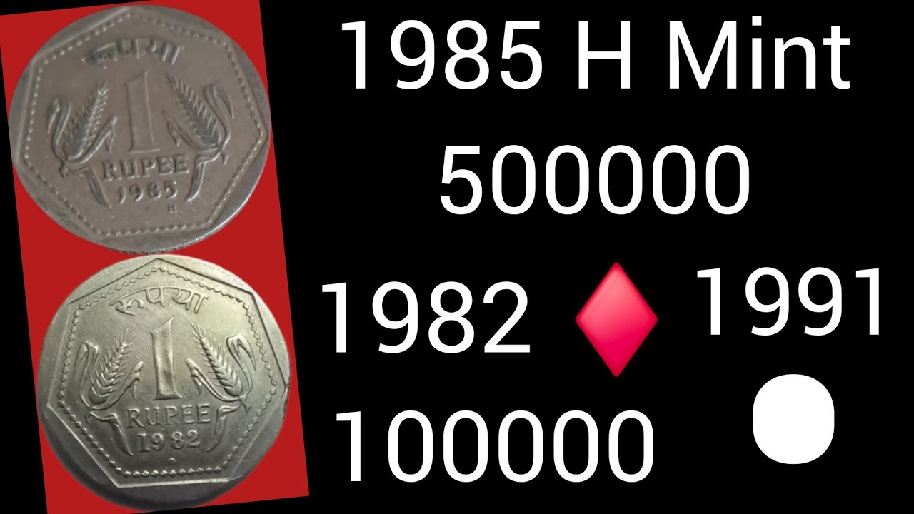 1 Rupee Copeer nikel 6 Gram All Coin , चार रियर सिक्के कीमत 700000 + ! numismaitic_collection