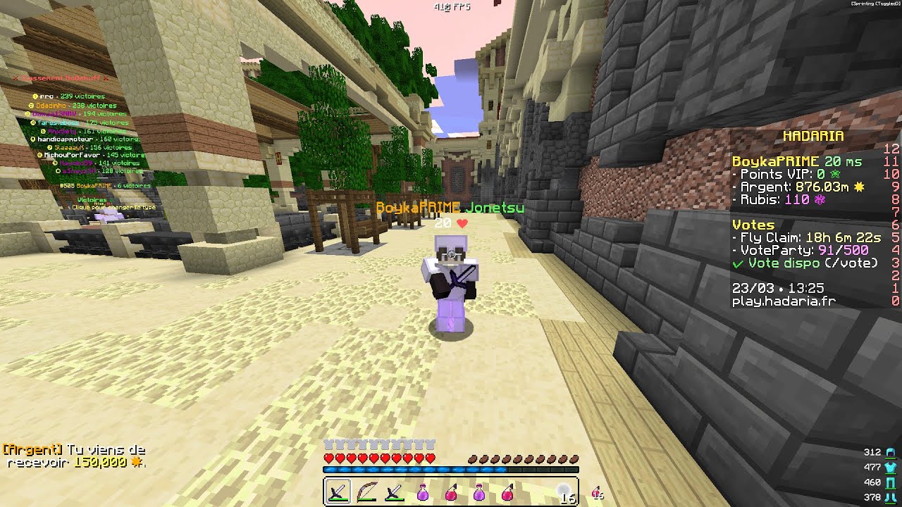 J'ARRACHE LA WARZONE DE HADARIA/HERODIA