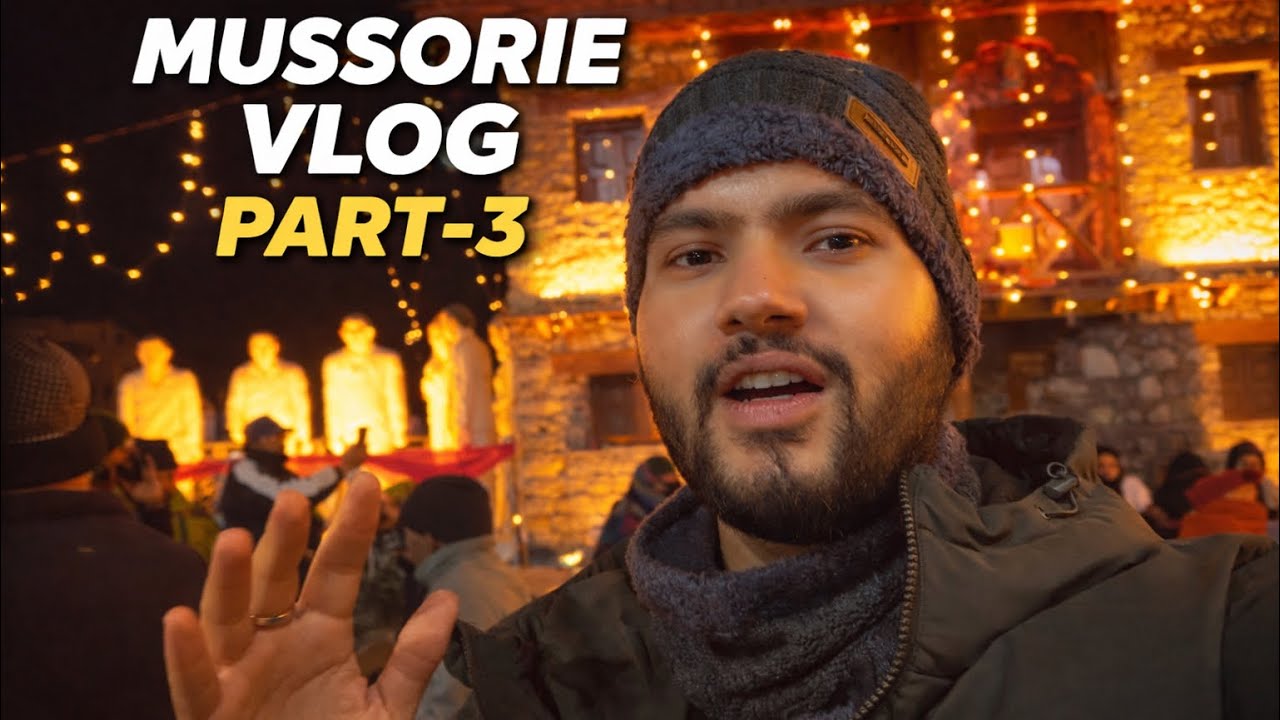 Mussoorie&rsquo;s Winterline ❄️ | A Night I&rsquo;ll Never Forget