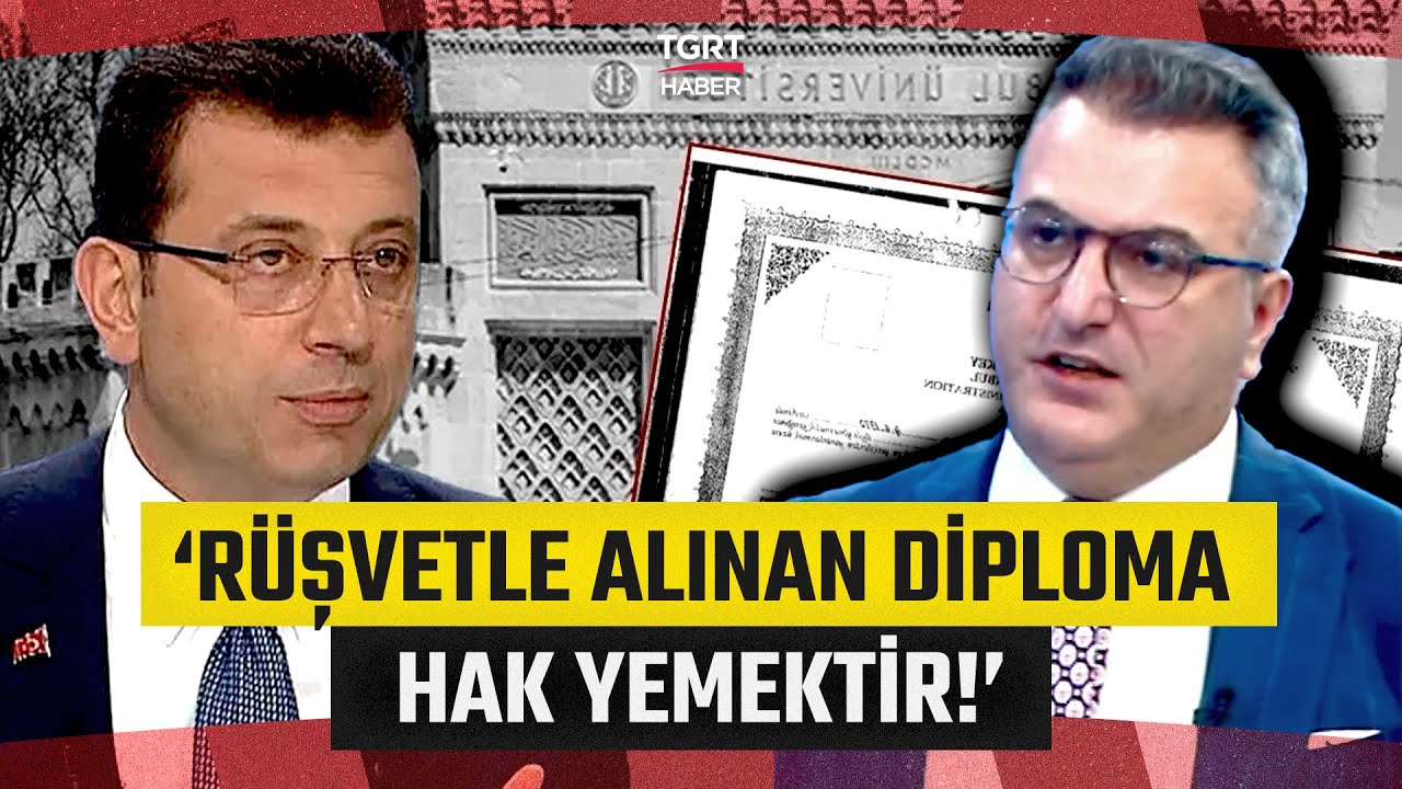 Cem Küçük’ten Diploma İptali Değerlendirmesi: ''Bu Hak Yemektir'' - TGRT Haber